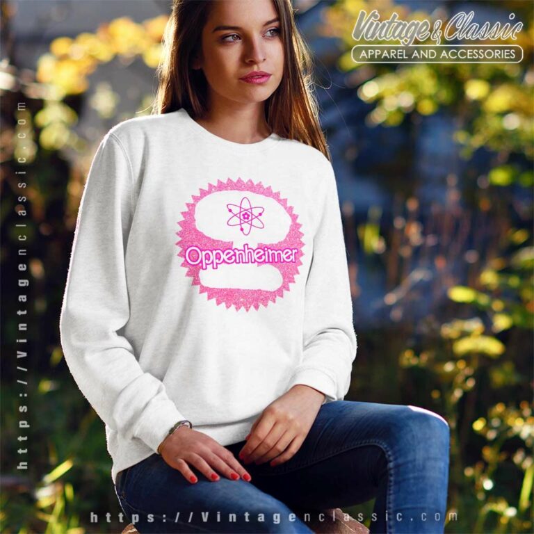 Barbenheimer Mushroom Cloud Sweatshirt Barbenheimer Mushroom Cloud Sweatshirt