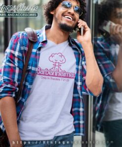 Barbenheimer Only In Theaters 7 21 23 V Neck TShirt