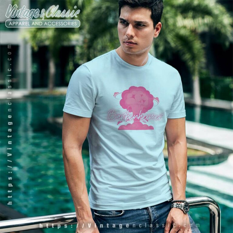 Barbenheimer Pink Cloud Mushroom T Shirt Barbenheimer Pink Cloud Mushroom T Shirt