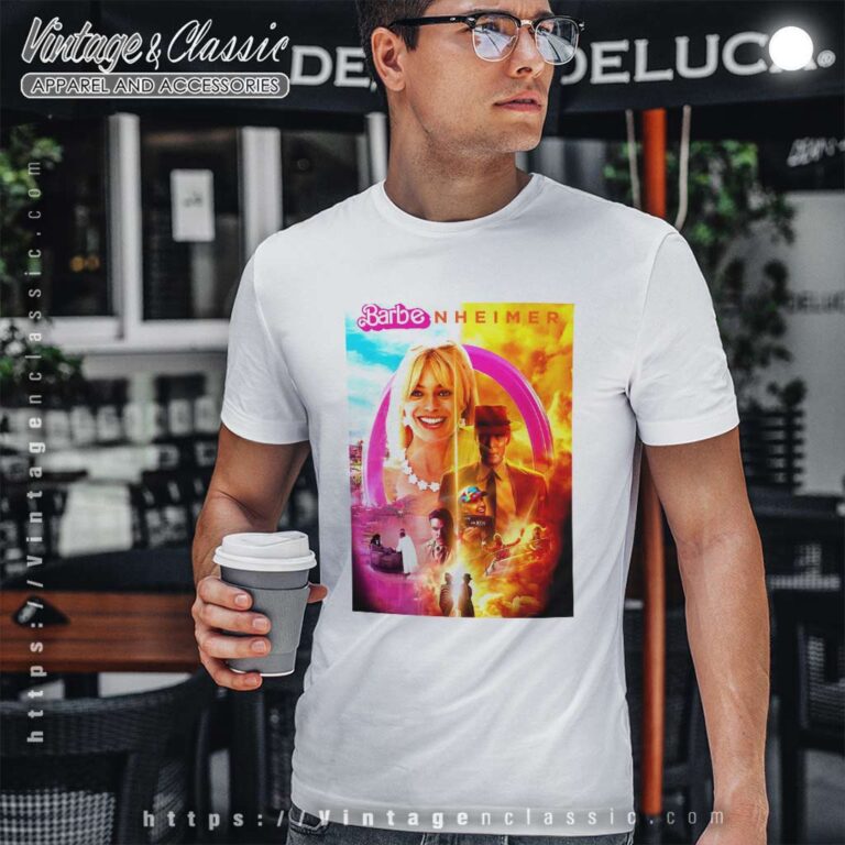 Barbenheimer Poster 2023 T Shirt Barbenheimer Poster 2023 T Shirt