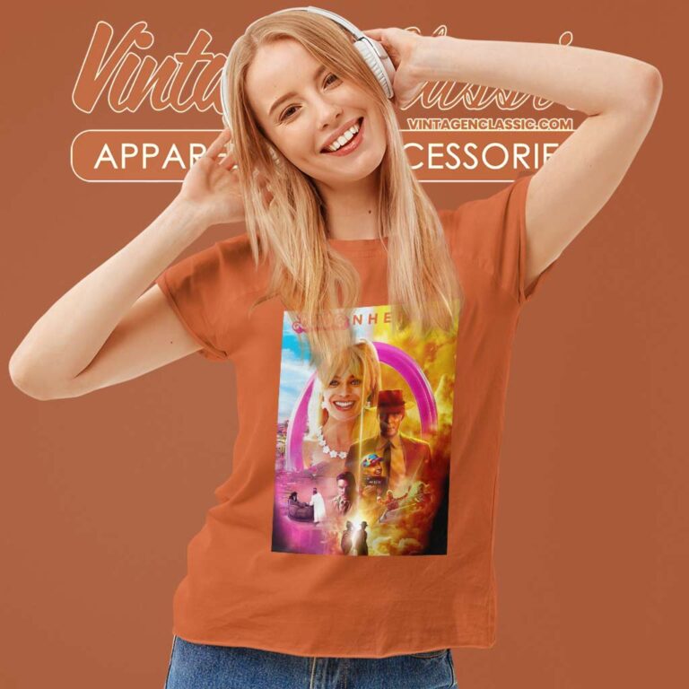 Barbenheimer Poster 2023 Women TShirt Barbenheimer Poster 2023 Women TShirt