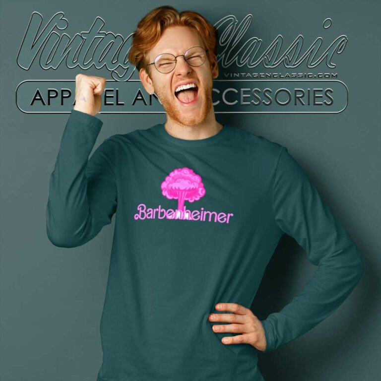 Barbenheimer Shirt Barbie Oppenheimer Long Sleeve Tee Barbenheimer Shirt Barbie Oppenheimer Long Sleeve Tee