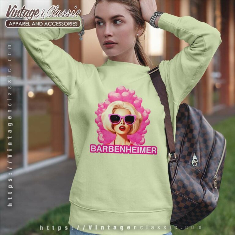 Barbenheimer Shirt Barbie Oppenheimer Movie Sweatshirt Barbenheimer Shirt Barbie Oppenheimer Movie Sweatshirt