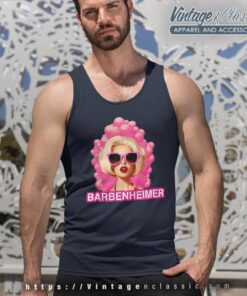 Barbenheimer Shirt Barbie Oppenheimer Shirt 6 Barbenheimer Shirt Barbie Oppenheimer Movie Tank Top Racerback