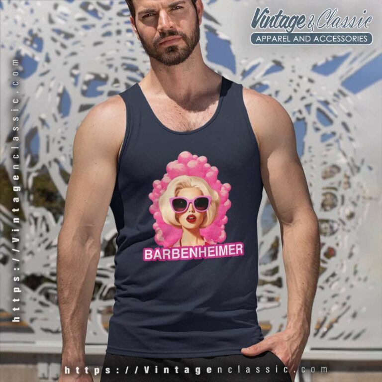 Barbenheimer Shirt Barbie Oppenheimer Movie Tank Top Racerback Barbenheimer Shirt Barbie Oppenheimer Movie Tank Top Racerback