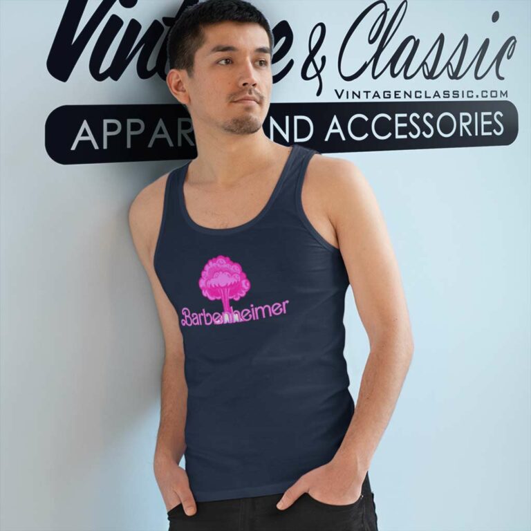 Barbenheimer Shirt Barbie Oppenheimer Tank Top Racerback Barbenheimer Shirt Barbie Oppenheimer Tank Top Racerback