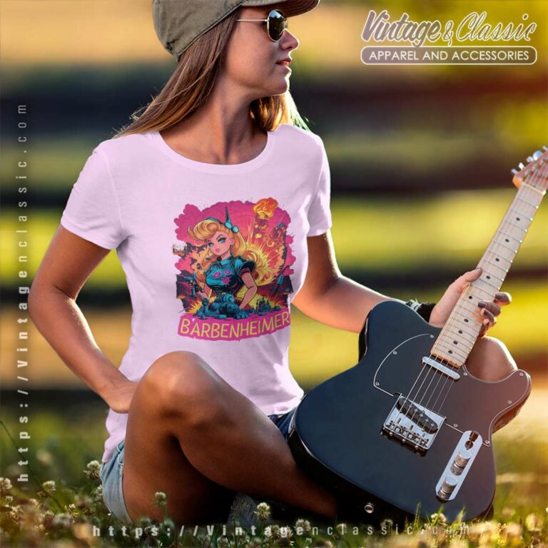 Barbenheimer Shirt Barbie X Oppenheimer Women TShirt Barbenheimer Shirt Barbie X Oppenheimer Women TShirt