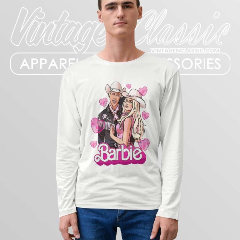Barbie And Ken Love Barbie Movie 2023 Long Sleeve Tee Barbie And Ken Love Barbie Movie 2023 Long Sleeve Tee