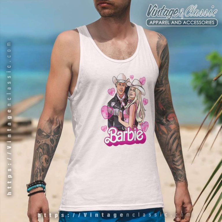 Barbie And Ken Love Barbie Movie 2023 Tank Top Racerback Barbie And Ken Love Barbie Movie 2023 Tank Top Racerback