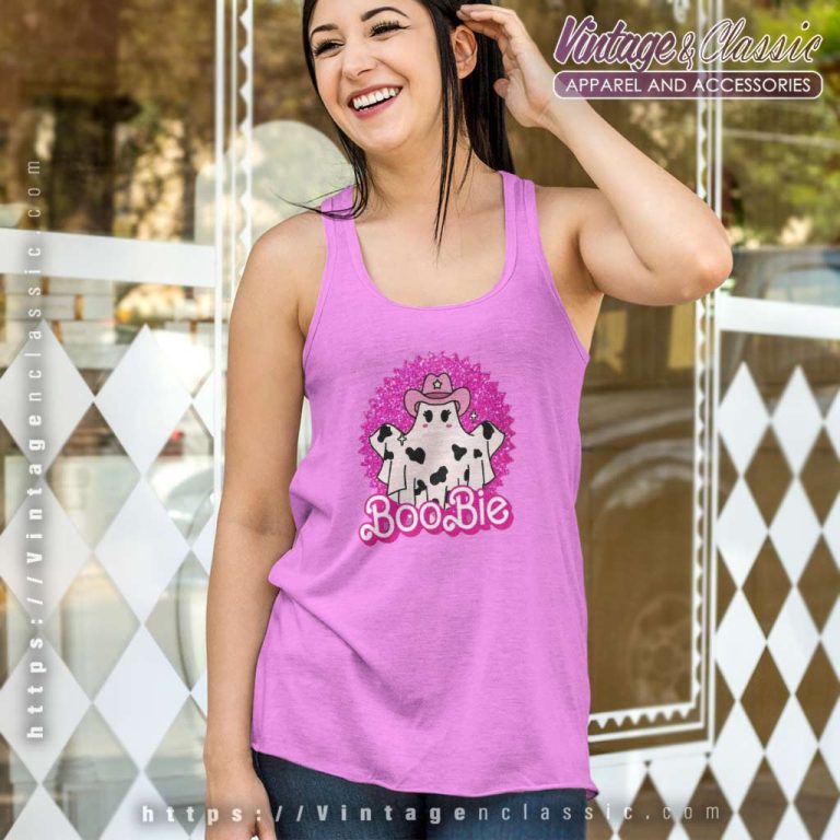 Barbie Boo Jee Ghost Spooky Tank Top Racerback Barbie Boo Jee Ghost Spooky Tank Top Racerback