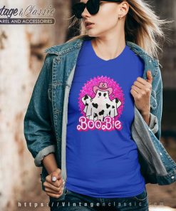 Barbie Boo Jee Ghost Spooky V Neck TShirt