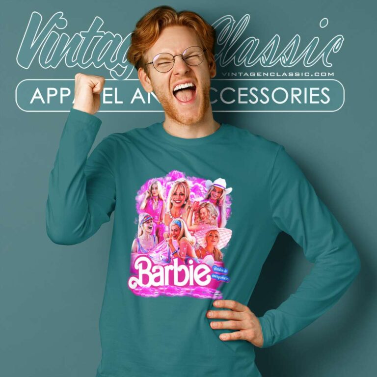 Barbie Is Everywhere Long Sleeve Tee Barbie Is Everywhere Long Sleeve Tee