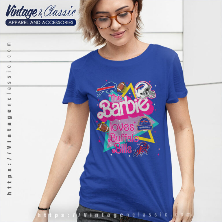 Barbie Loves Buffalo Bills T Shirt Barbie Loves Buffalo Bills T Shirt