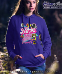 Barbie Loves Pittsburgh Steelers Hoodie