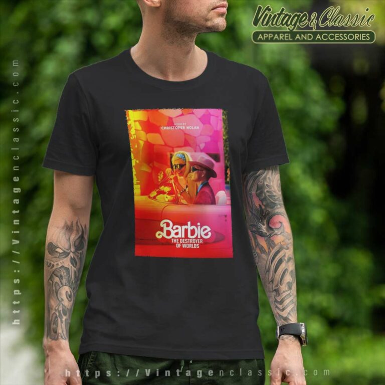 Barbie Poster Oppenheimer Barbenheimer T Shirt Barbie Poster Oppenheimer Barbenheimer T Shirt