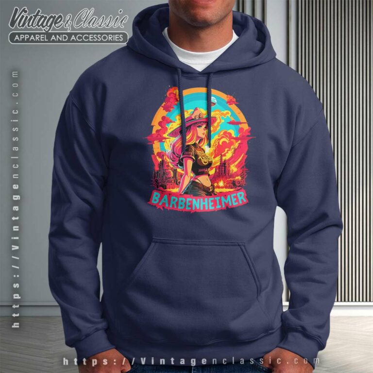 Barbie Shirt Barbenheimer Art Movie Hoodie Barbie Shirt Barbenheimer Art Movie Hoodie