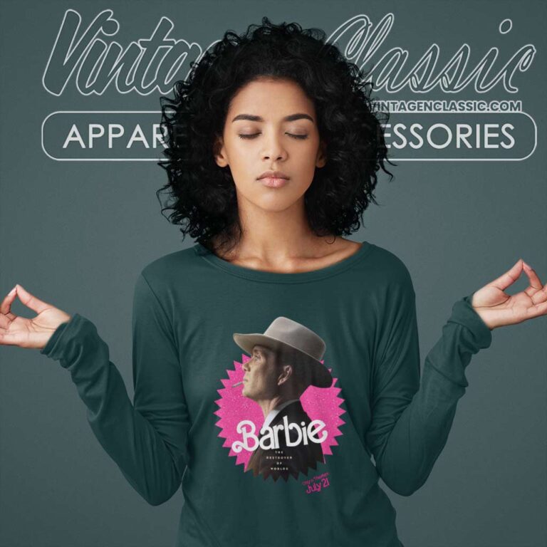 Barbie The Destroyer Of Worlds Long Sleeve Tee Barbie The Destroyer Of Worlds Long Sleeve Tee
