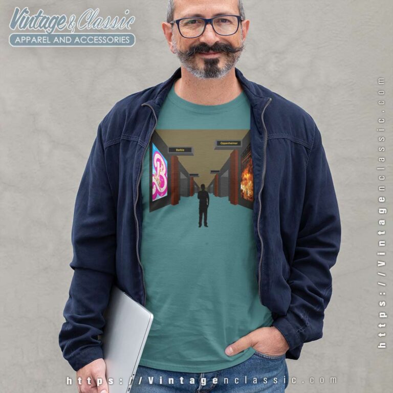 Barbie Vs Oppenheimer Long Sleeve Tee Barbie Vs Oppenheimer Long Sleeve Tee