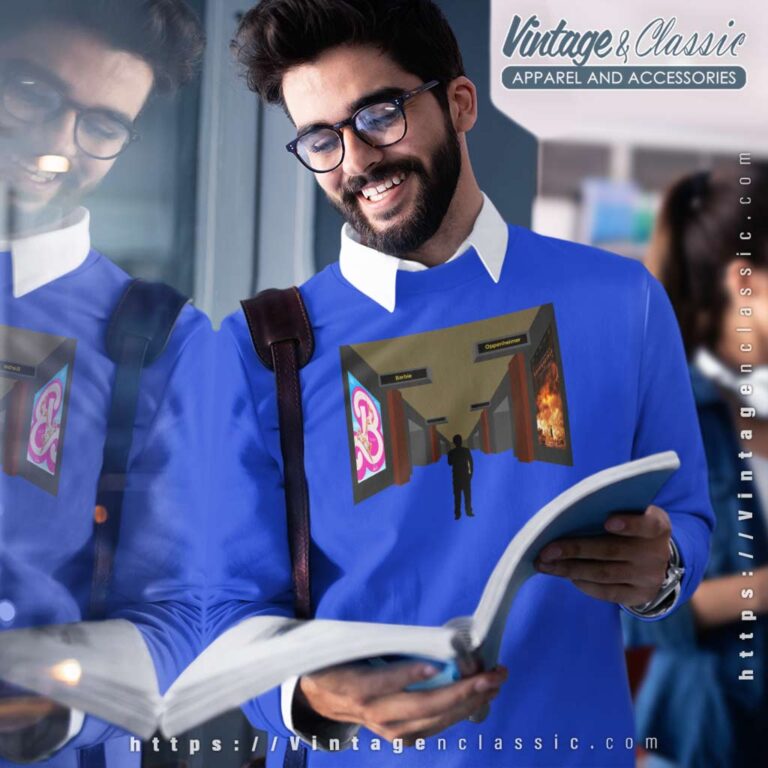 Barbie Vs Oppenheimer Sweatshirt Barbie Vs Oppenheimer Sweatshirt