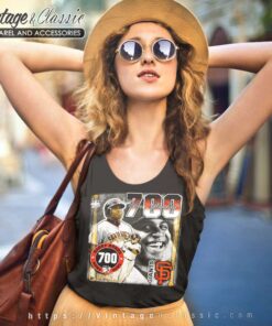 Barry Bond 700 Home Runs San Francisco Giants Tank Top Racerback