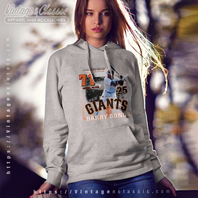 Barry Bonds San Francisco Giants Home Run Hoodie Barry Bonds San Francisco Giants Home Run Hoodie