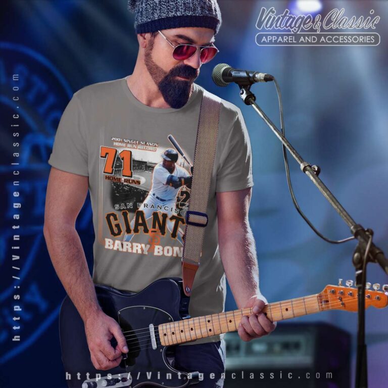 Barry Bonds San Francisco Giants Home Run T Shirt Barry Bonds San Francisco Giants Home Run T Shirt