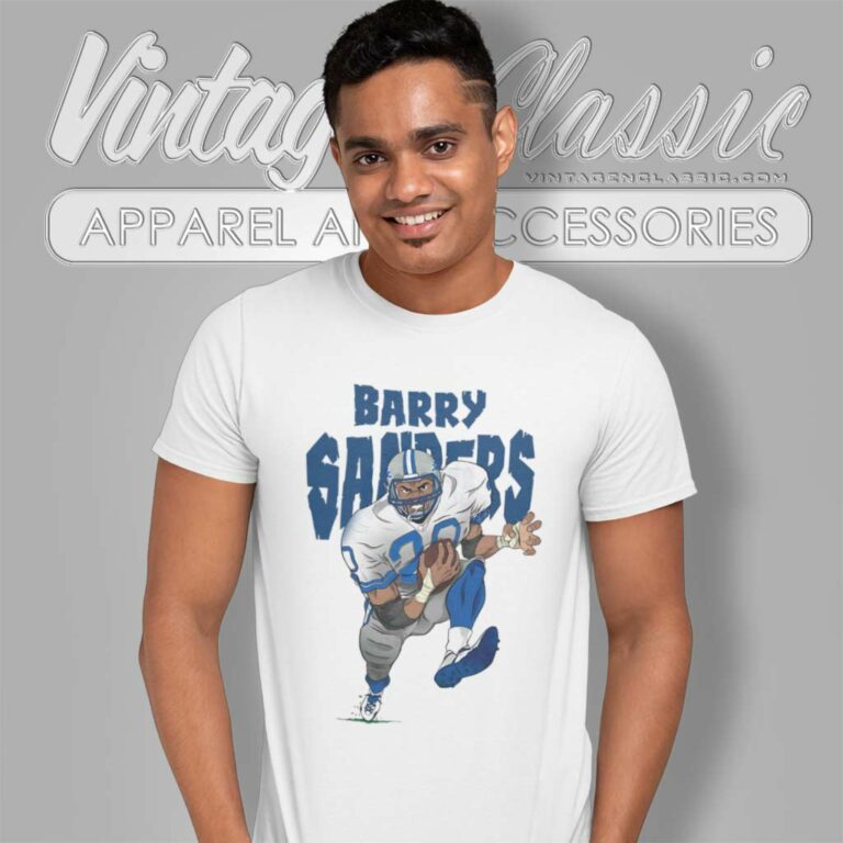 Barry Sanders Detroit Lions Shirt Gift For Fans T Shirt Barry Sanders Detroit Lions Shirt Gift For Fans T Shirt