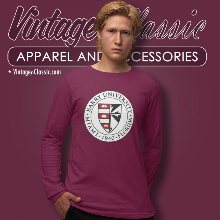 Barry University Miami Long Sleeve Tee Barry University Miami Long Sleeve Tee