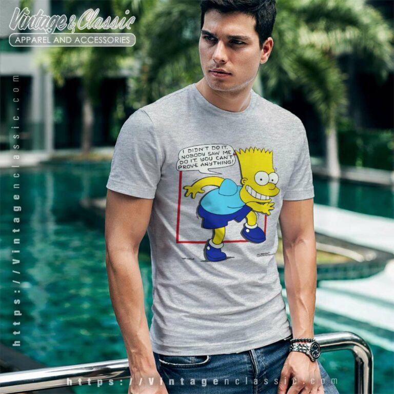 Bart Simpson Cartoon Tv Show Quote T Shirt Bart Simpson Cartoon Tv Show Quote T Shirt
