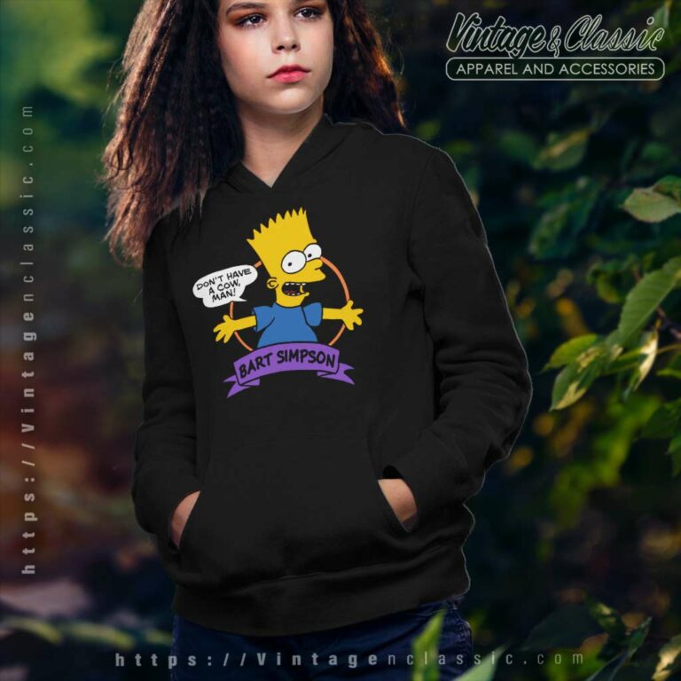 Bart Simpson Dont Have A Cow Man Hoodie Bart Simpson Dont Have A Cow Man Hoodie