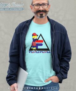 Bart Simpson Fila Long Sleeve Tee