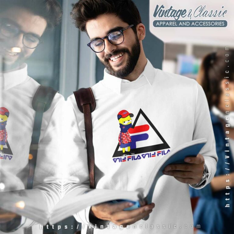 Bart Simpson Fila Sweatshirt Bart Simpson Fila Sweatshirt