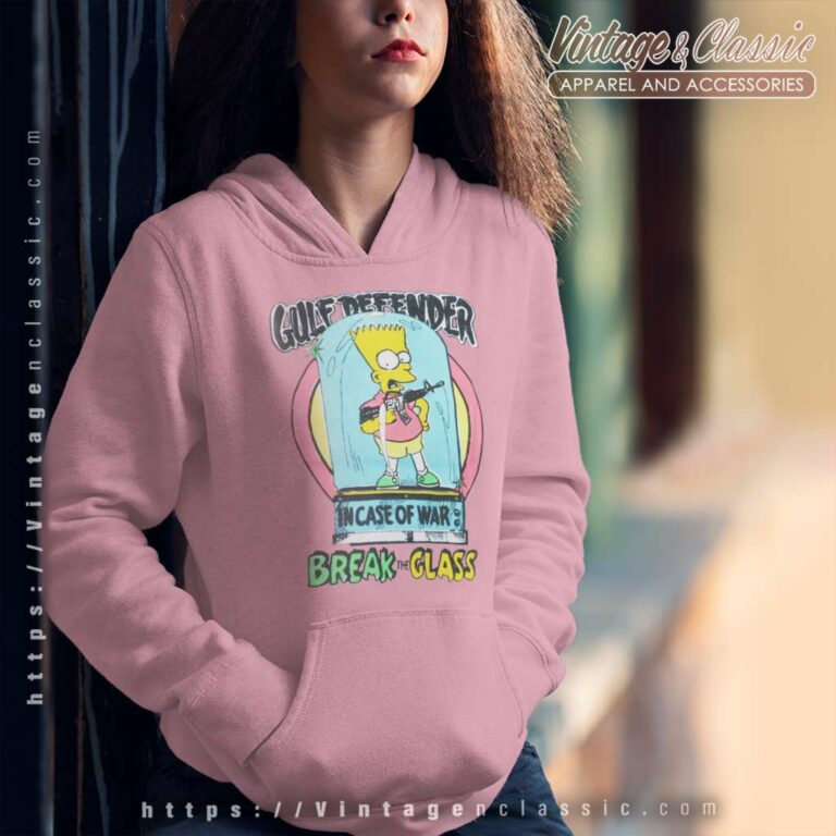 Bart Simpson Gulf Defender Hoodie Bart Simpson Gulf Defender Hoodie