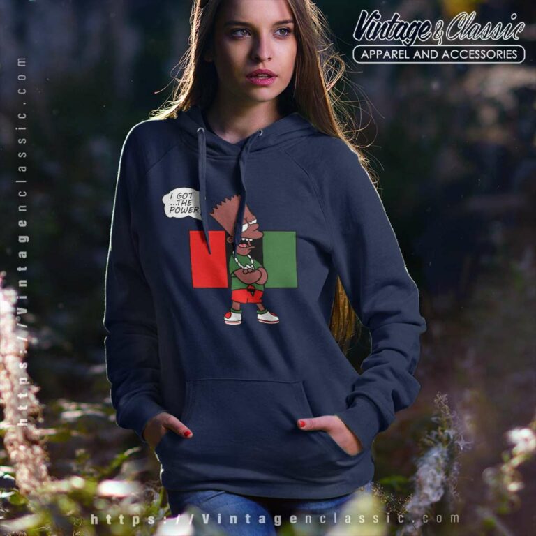 Bart Simpson I Got The Power Hoodie Bart Simpson I Got The Power Hoodie