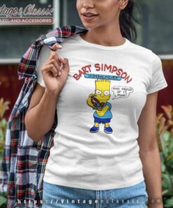 Bart Simpson Underachiever And Proud Of It Man Women TShirt