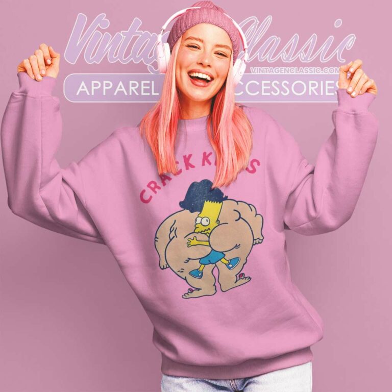 Bart Simpsons Crack Kills Sweatshirt Bart Simpsons Crack Kills Sweatshirt