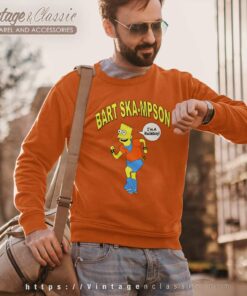 Bart Ska Mpson Im A Rudeboy Bart Simpson Sweatshirt