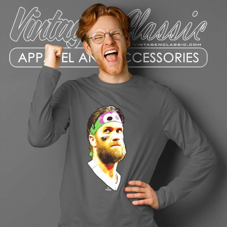 Baseball Bryce Shirt Harper Mlbhrp2014 Long Sleeve Tee Baseball Bryce Shirt Harper Mlbhrp2014 Long Sleeve Tee