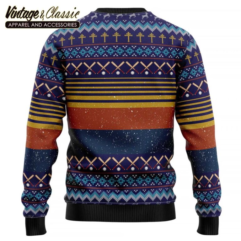 Baseball Jesus Save Ugly Christmas Sweater Xmas Sweatshirt Baseball Jesus Save Ugly Christmas Sweater Xmas Sweatshirt