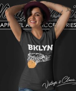 Basketball Brooklyn Net New York Nyc V Neck TShirt