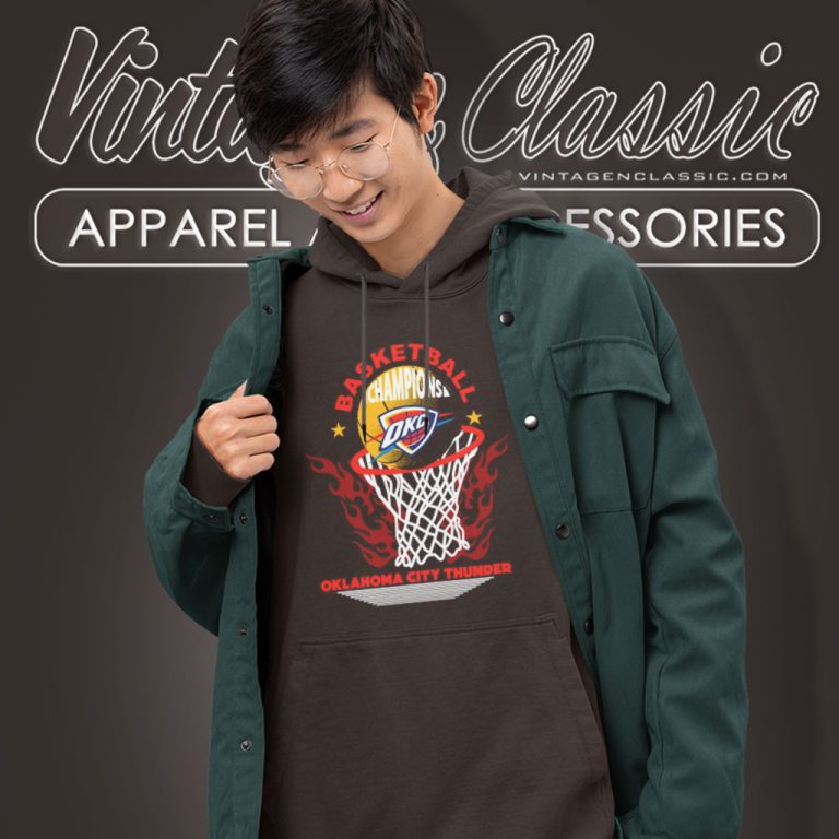 Basketball Champions Oklahoma City Thunder Hoodie Basketball Champions Oklahoma City Thunder Hoodie