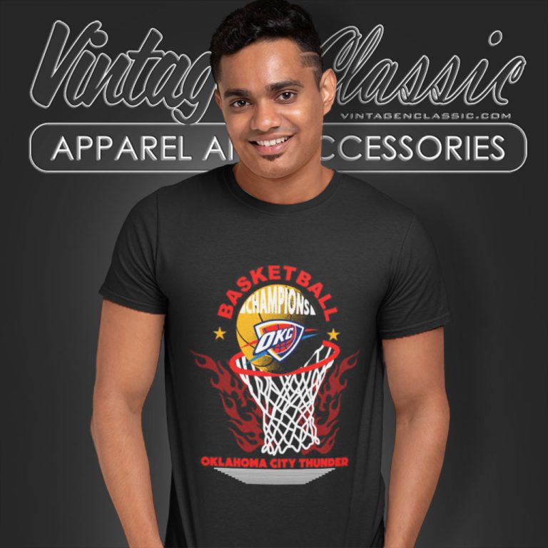 Basketball Champions Oklahoma City Thunder T Shirt Basketball Champions Oklahoma City Thunder T Shirt