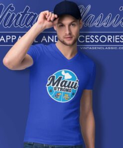 Basketball Maui Strong Shirt Kansas Vs Marquette Ncaa V Neck TShirt
