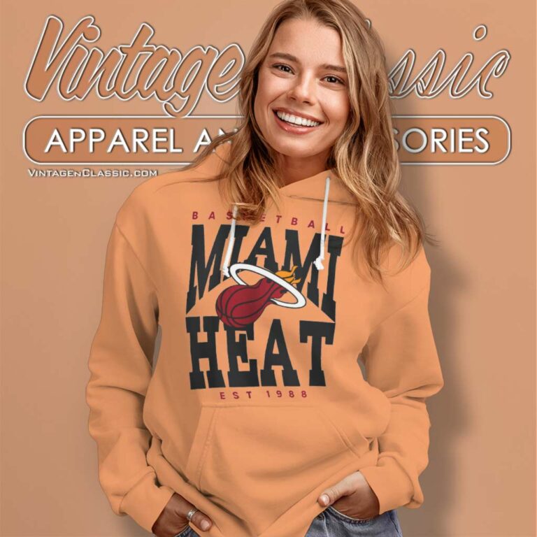 Basketball Miami Heat Est 1988 Hoodie Basketball Miami Heat Est 1988 Hoodie
