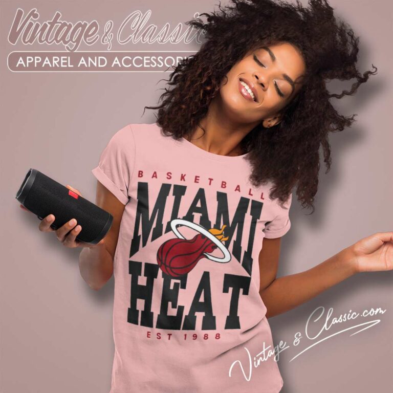 Basketball Miami Heat Est 1988 Women TShirt Basketball Miami Heat Est 1988 Women TShirt