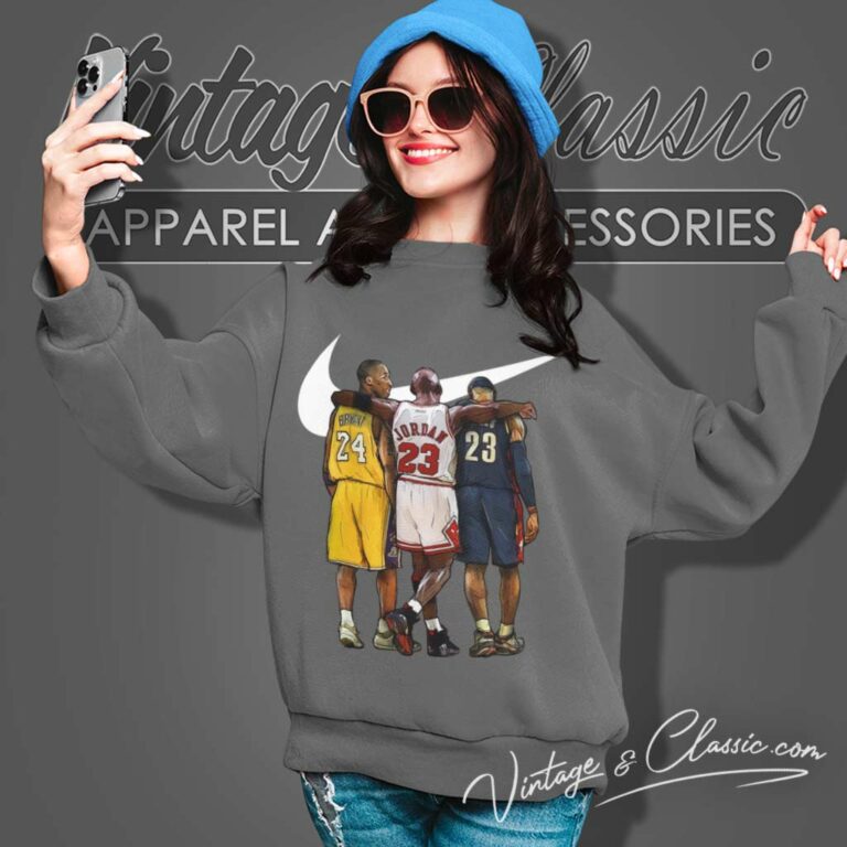 Basketball Nike Logo Kobe Bryant Jordan James Sweatshirt Basketball Nike Logo Kobe Bryant Jordan James Sweatshirt