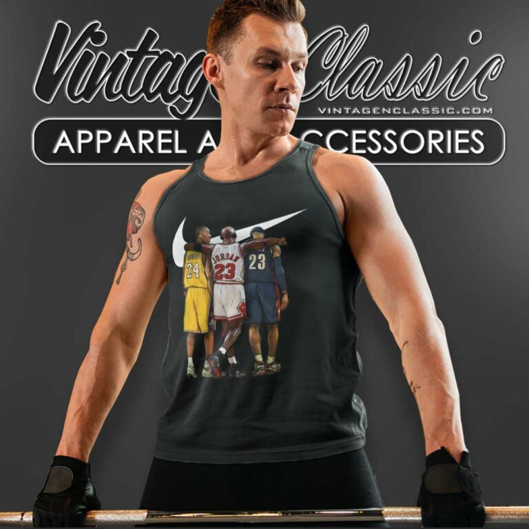 Basketball Nike Logo Kobe Bryant Jordan James Tank Top Racerback Basketball Nike Logo Kobe Bryant Jordan James Tank Top Racerback