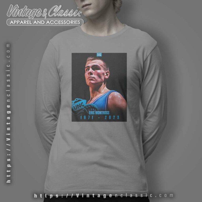 Basketball Player Eric Montross Shirt Rest In Peace Long Sleeve Tee Basketball Player Eric Montross Shirt Rest In Peace Long Sleeve Tee