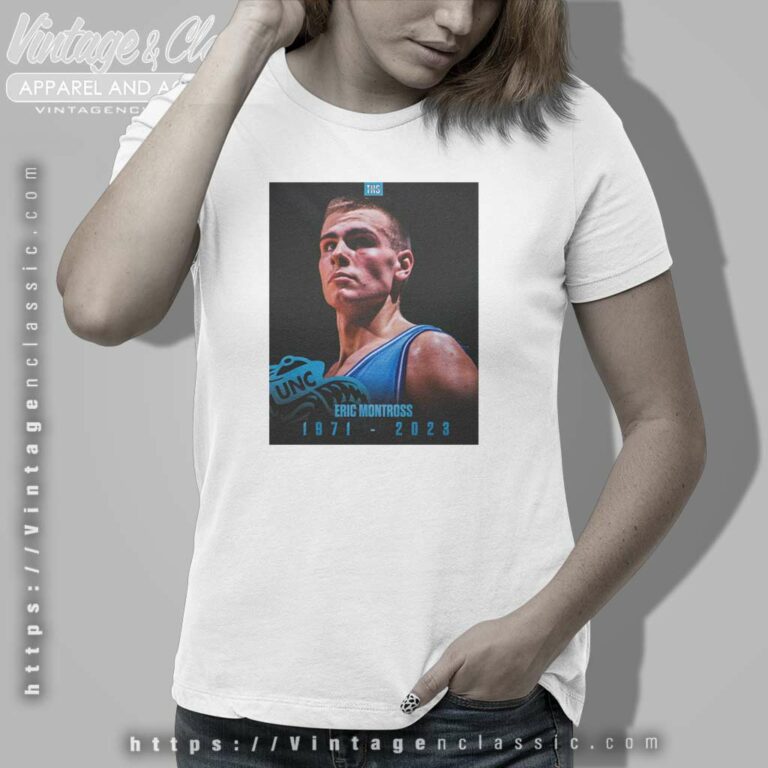 Basketball Player Eric Montross Shirt Rest In Peace Women TShirt Basketball Player Eric Montross Shirt Rest In Peace Women TShirt