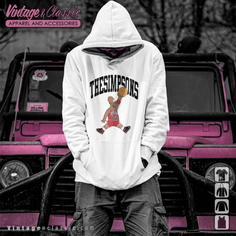 Basketball The Simpsons Jordan Logo Parody hoodies 2 Basketball The Simpsons Jordan Logo Parody hoodies 2